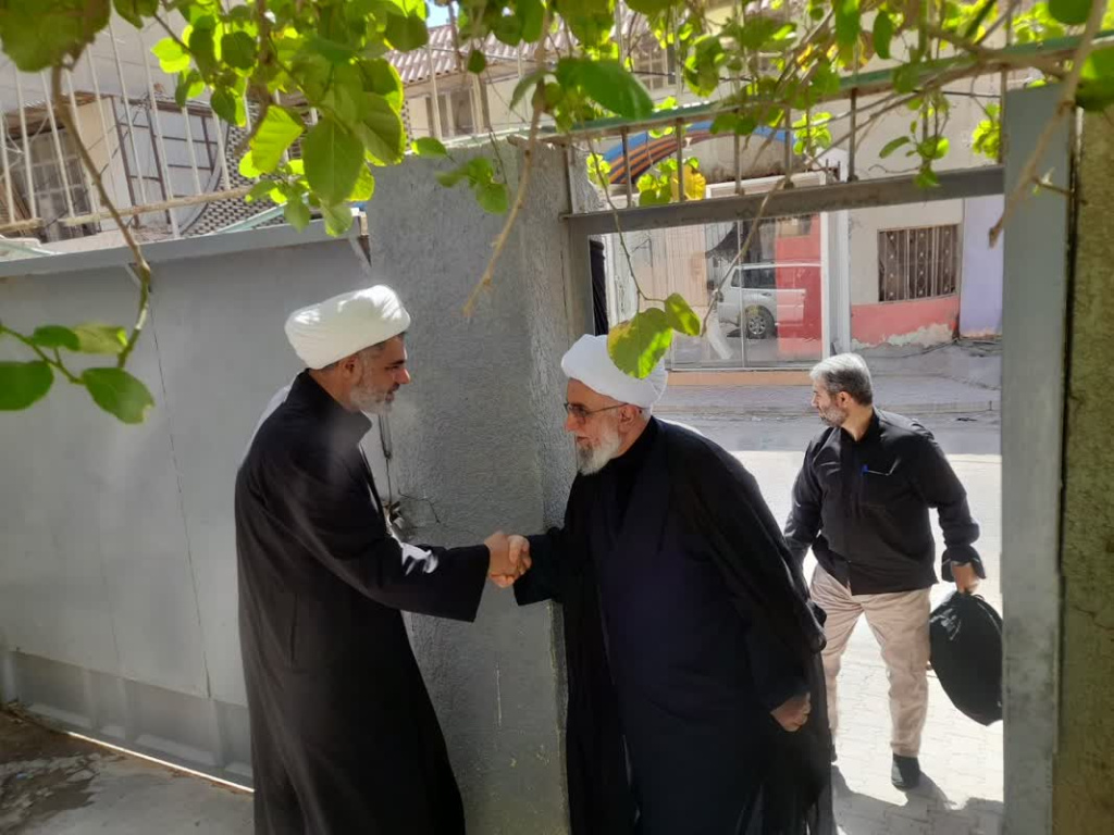 آيت‌الله رمضانی از نمایندگی مجمع جهانی اهل‌بیت(ع) در نجف اشرف بازدید کرد