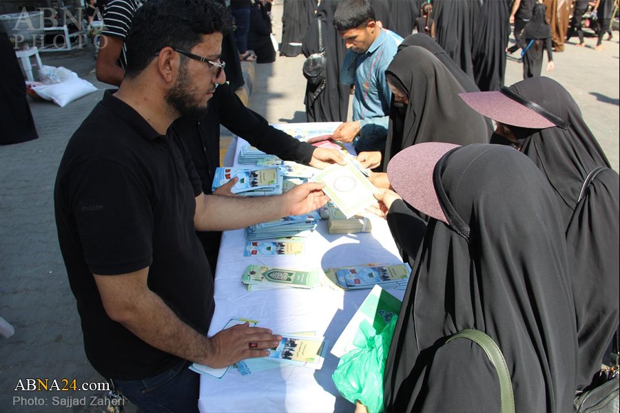 Photos: Moukeb of Ahlulbayt World Assembly during Karbala to Najaf route